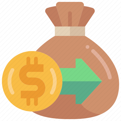 Income, revenue, money, bag, earning, in, transfer icon - Download on Iconfinder