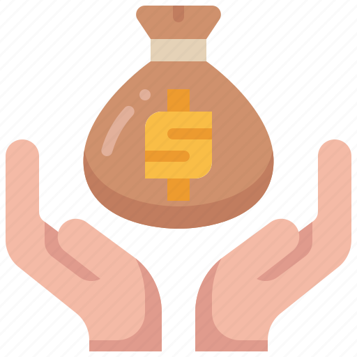 Investment, hand, fund, budget, bank, save, capital icon - Download on Iconfinder