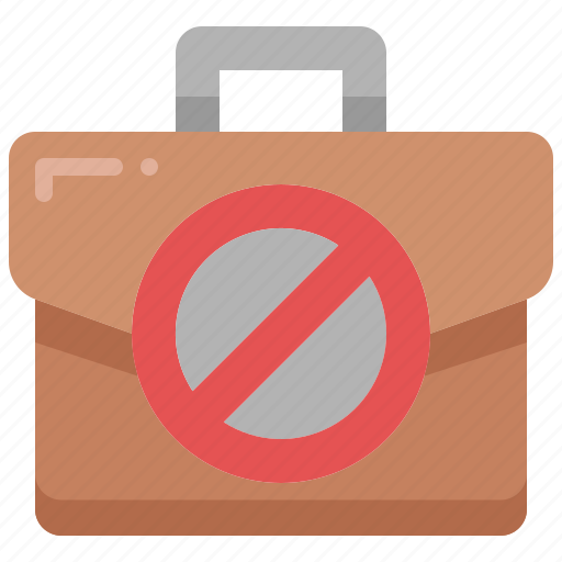 Unemployed, crisis, layoff, jobless, resign, briefcase, fired icon - Download on Iconfinder