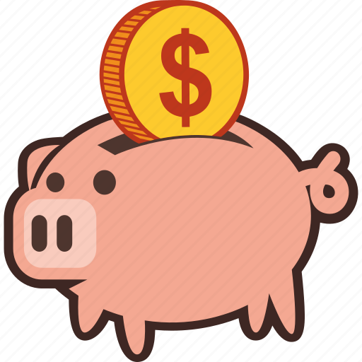 Bank, dollar, money, piggy, savings, piggybank icon - Download on Iconfinder