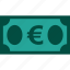 bill, currency, euro, finance, money 