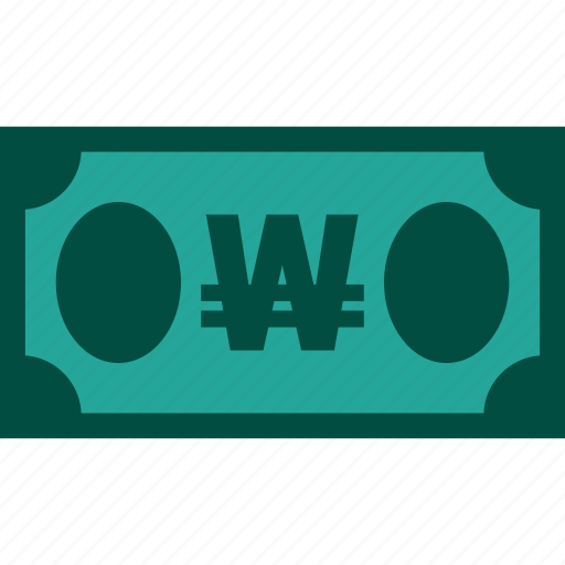 Bill, currency, finance, money, won icon - Download on Iconfinder