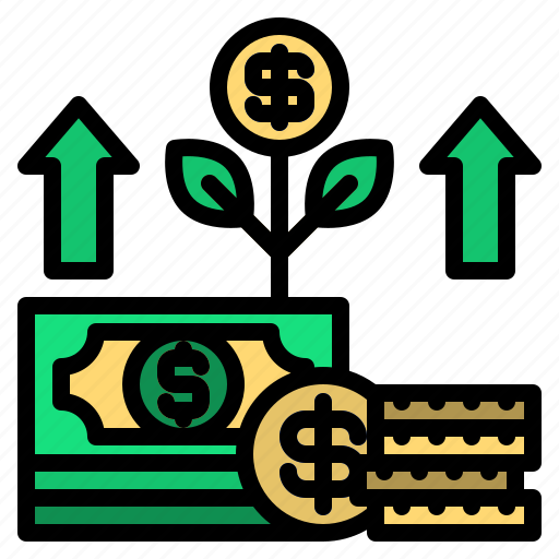 Economy, growth, finance, income, money icon - Download on Iconfinder