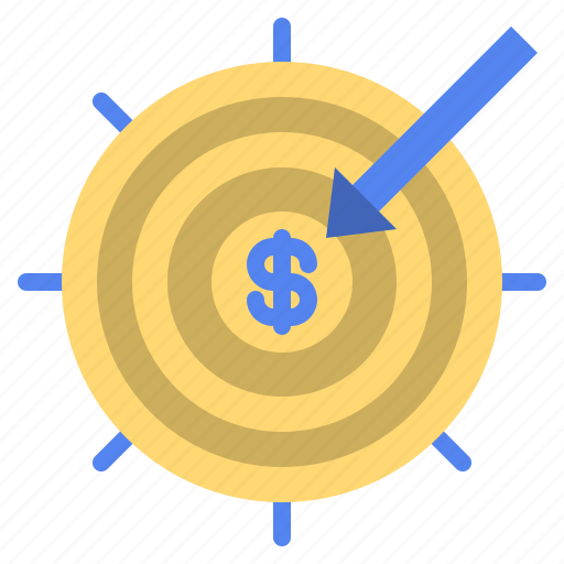 Economy, target, strategy, arrow, goal icon - Download on Iconfinder