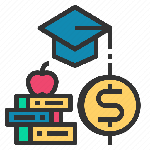 Tuition, cost, education, business, dollar, book, school icon - Download on Iconfinder