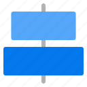 1, align, horizontal, center, alignment, column