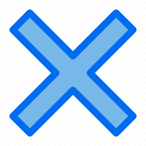 1, xmark, delete, remove, mark, sign icon - Download on Iconfinder