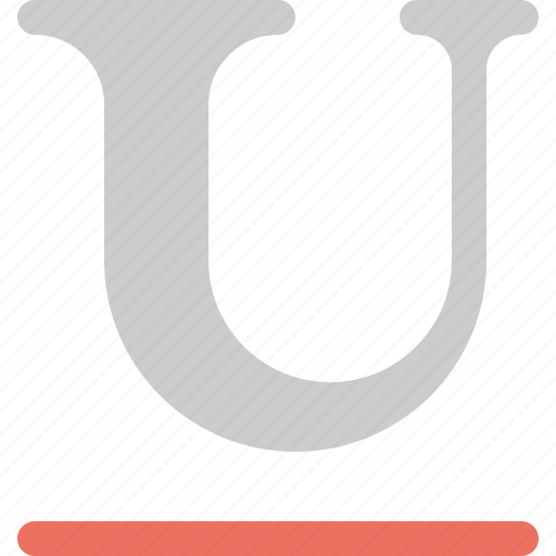 Font, line, text, under, underline icon - Download on Iconfinder