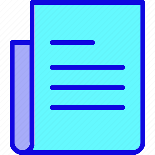 Editorial, note, notepad, notes, paper, text, write icon - Download on Iconfinder