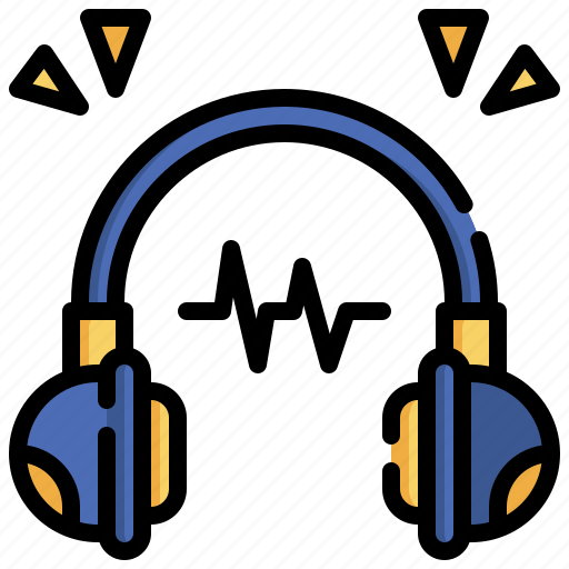Headset, music, multimedia, audio, party icon - Download on Iconfinder