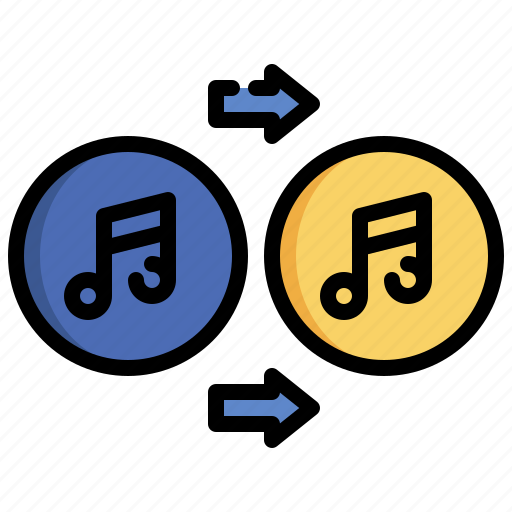 Remix, music, multimedia, dj, arrow icon - Download on Iconfinder