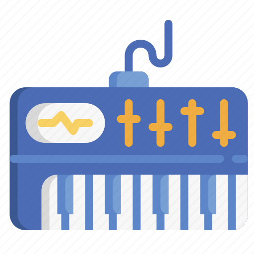 Synthesize, keyboard, music, musical, instrument, piano icon - Download on Iconfinder