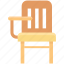 chair, classroom chair, computer chair, desk chair, student chair