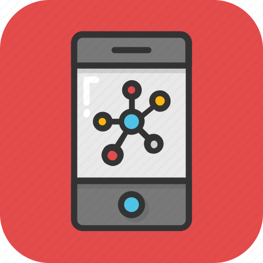 Atom, cell phone, iphone, mobile, smartphone icon - Download on Iconfinder