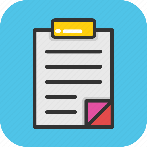 Clipboard, document, notes, paper, sheet icon - Download on Iconfinder