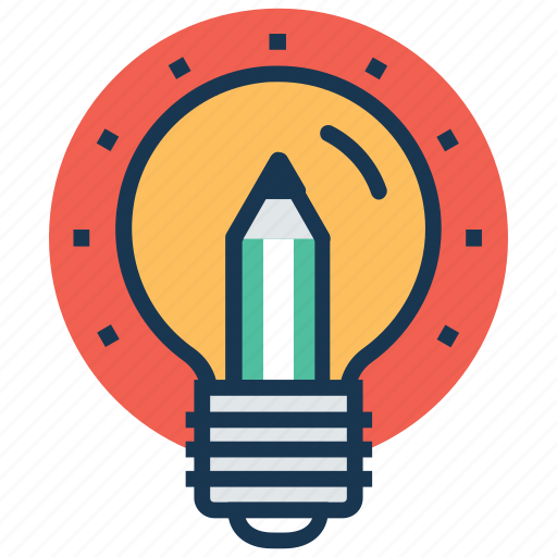 Bright ideas, bulb pencil, creativity, ideas inspiration, innovation icon - Download on Iconfinder