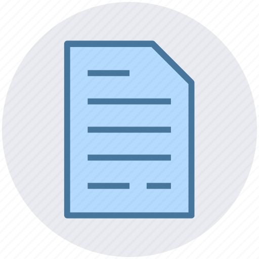 Doc, document, file, page, paper, sheet icon - Download on Iconfinder