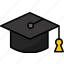 graduation, diploma, cap, education 