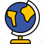 earth, education, geography, globe, planet, icon 