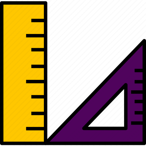 Measure, office, ruler, scale, education icon - Download on Iconfinder