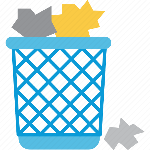 Dustbin, garbage, can, trash, wastebasket, wastebin icon - Download on Iconfinder