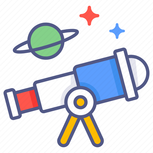 Astronomy, universe, planet, galaxy, science, telescope icon - Download on Iconfinder