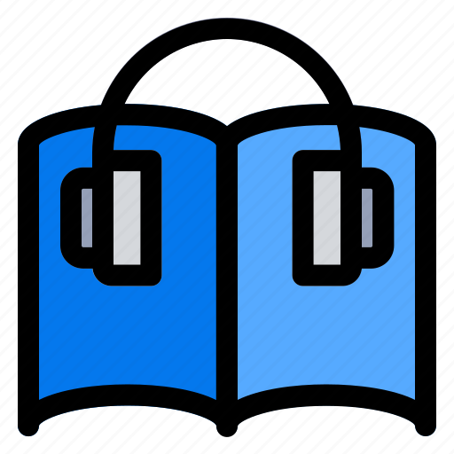 Audio, book, music, listening, online, learning icon - Download on Iconfinder