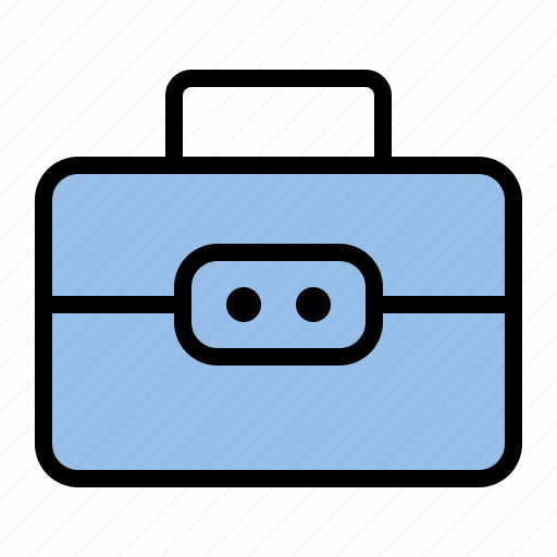Briefcase, bag, portfolio, office, business, luggage, case icon - Download on Iconfinder