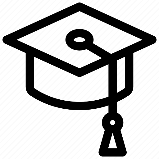 Mortarboard, education, academic, cap, graduation, hat, learning icon - Download on Iconfinder