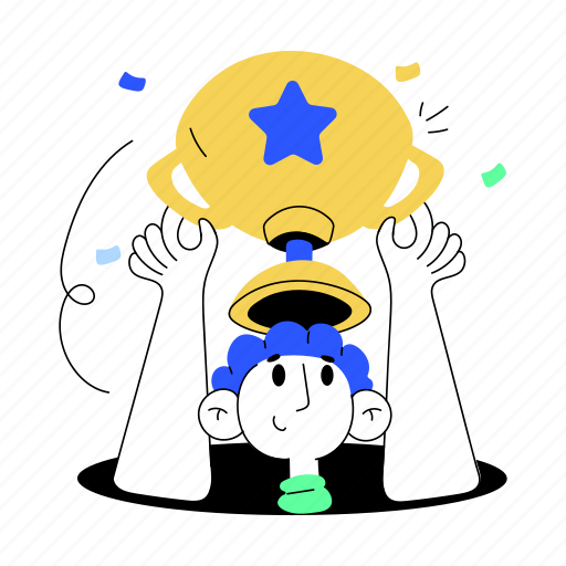 Student award, student trophy, student winner, student reward, champion trophy icon - Download on Iconfinder