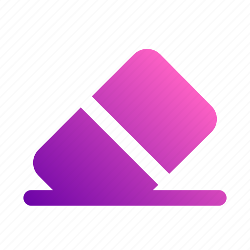 Eraser, clean, remove, edit, tools, education icon - Download on Iconfinder