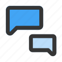 speech, bubble, conversation, chat, communication