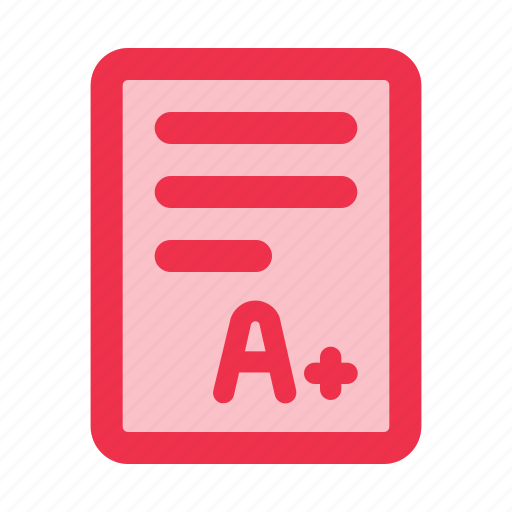 Report, card, grade, result, school, education icon - Download on Iconfinder