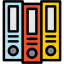 binders, files, and, folders, office, material, school, storage, archive 