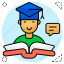 student, graduate, scholar, tutee, sophomoresimple 