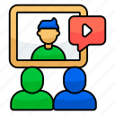 online, class, lecture, video, education, learning