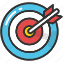 aim, bullseye, goal, objective, target
