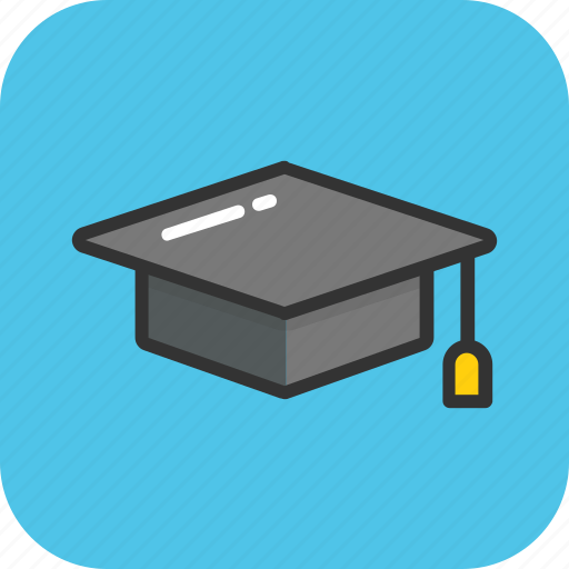 Education, graduate cap, graduation, mortarboard, scholar icon - Download on Iconfinder