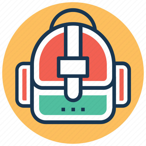 Back to school, backpack, rucksack, school bag, student bag icon - Download on Iconfinder