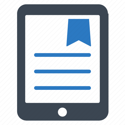 Edook, electronical book, ereader, reading icon - Download on Iconfinder