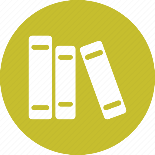 Books, bookshelves, library, read, reading, school icon - Download on Iconfinder