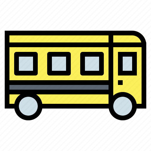 Bus, vehicle, school bus icon - Download on Iconfinder