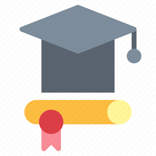 Cap, diploma, education, graduation icon - Download on Iconfinder