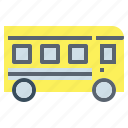 bus, transport, vehicle, school bus