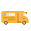 automobile, bus, school, transport, transportation, vehicle 