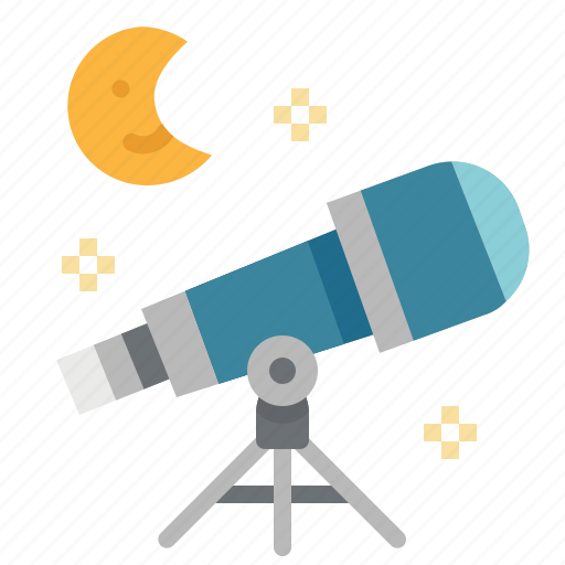 Education, observation, science, space, star, telescope icon - Download on Iconfinder