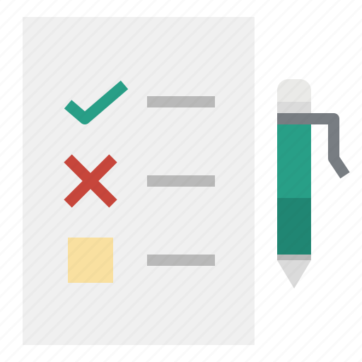 Archive, document, education, exam, file, pen, test icon - Download on Iconfinder