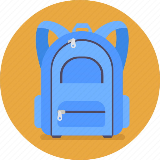 Bag, school, school bag, student, study icon - Download on Iconfinder