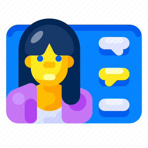 Art, education, elementary, high school, science, university, video conference icon - Download on Iconfinder