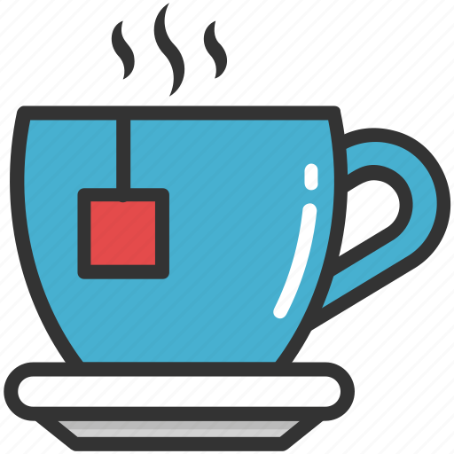 Cappuccino, coffee, hot tea, saucer, teacup icon - Download on Iconfinder